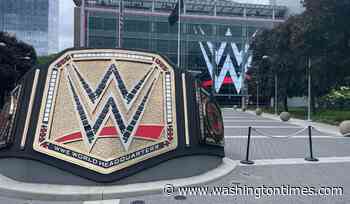 Giant U.S. flag blows off pole at WWE headquarters in Connecticut, knocking out power for thousands
