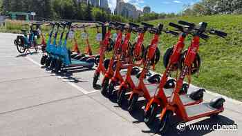 Alberta politicians look at making e-scooter and e-bike trips reimbursable