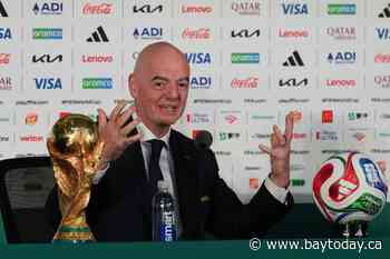 FIFA's Infantino defends World Cup ticket prices, says fans 'should chill' about ref denied US entry