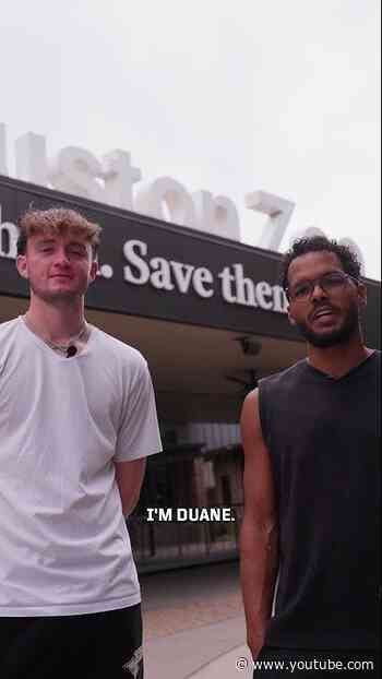 Duane and Jack visit the Houston Zoo!