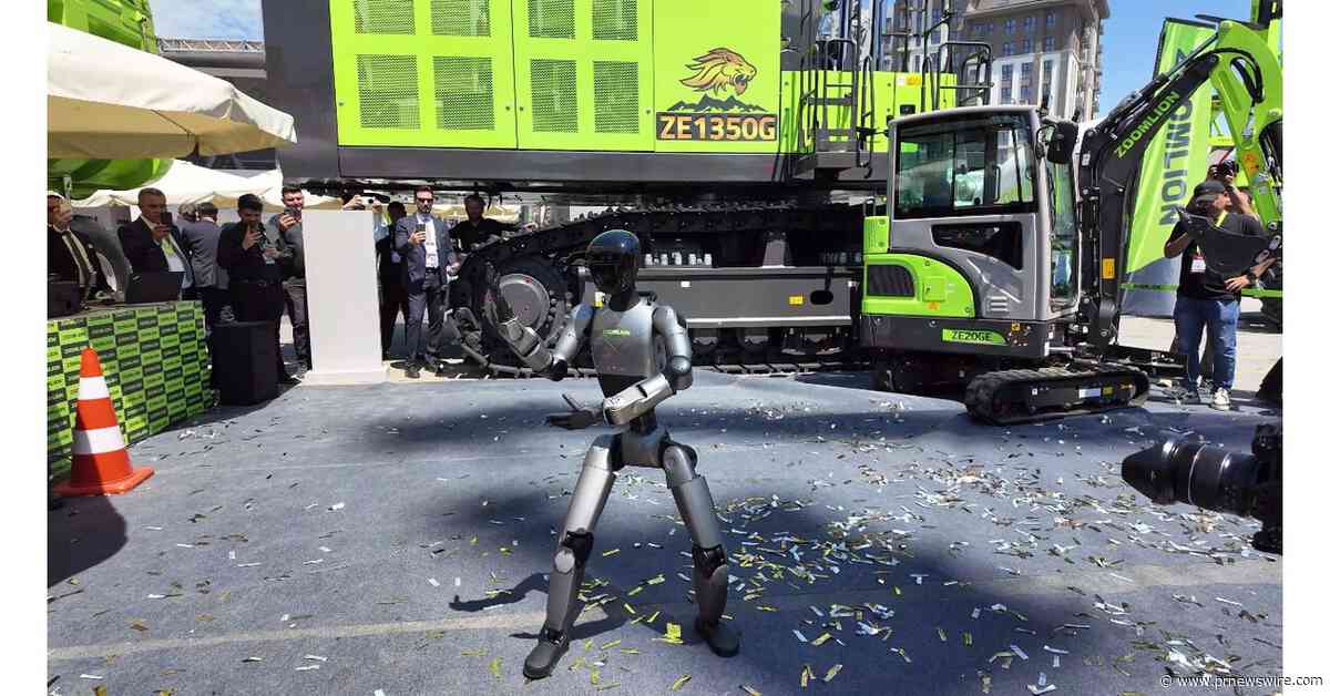 Der humanoide Roboter Z01 von Zoomlion glänzt auf der KOMATEK 2026 und präsentiert die neuesten Fortschritte in den Bereichen verkörperte KI und Industrierobotik