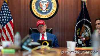 Trump rushes to Situation Room as he plots 'big scale' Iran bombing raid after negotiations crumbled