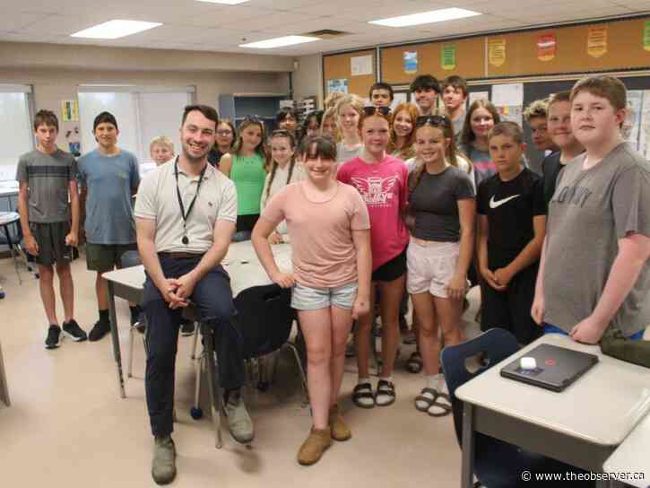 Class project at Corunna school builds community while helping others