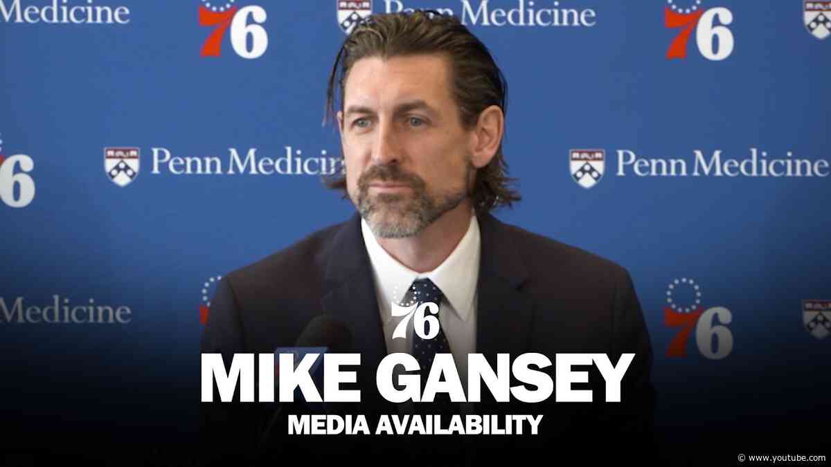 Philadelphia 76ers Media Availability 🎙️ | Mike Gansey | 06.08.26