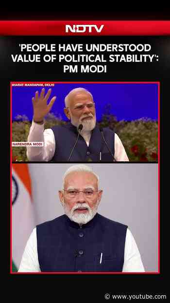 'People Have Understood Value Of Political Stability': PM Modi