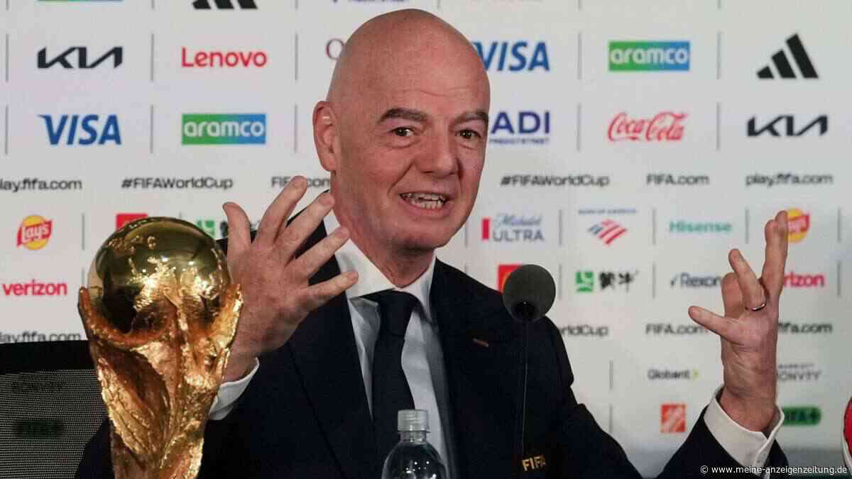 Die große Infantino-Show vor dem WM-Auftakt: Wir sind die Guten