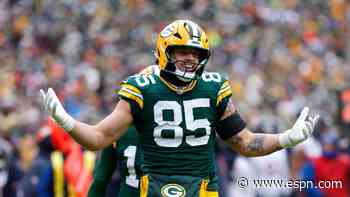 Packers TE Kraft (ACL) expects to be ready Wk. 1