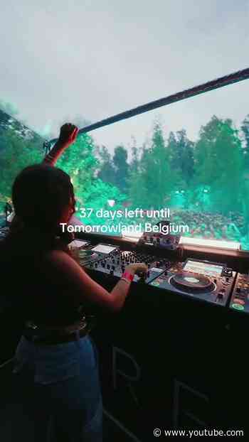 37 days left until Tomorrowland Belgium.