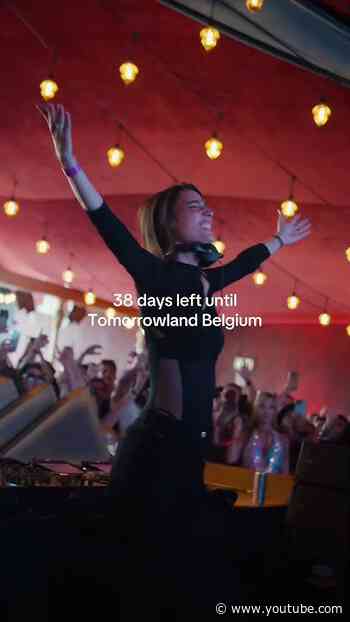 38 days left until Tomorrowland Belgium.