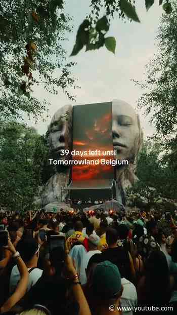 39 days left until Tomorrowland Belgium.
