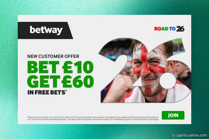 Betway World Cup offer: Bet £10 get £60 in free bets