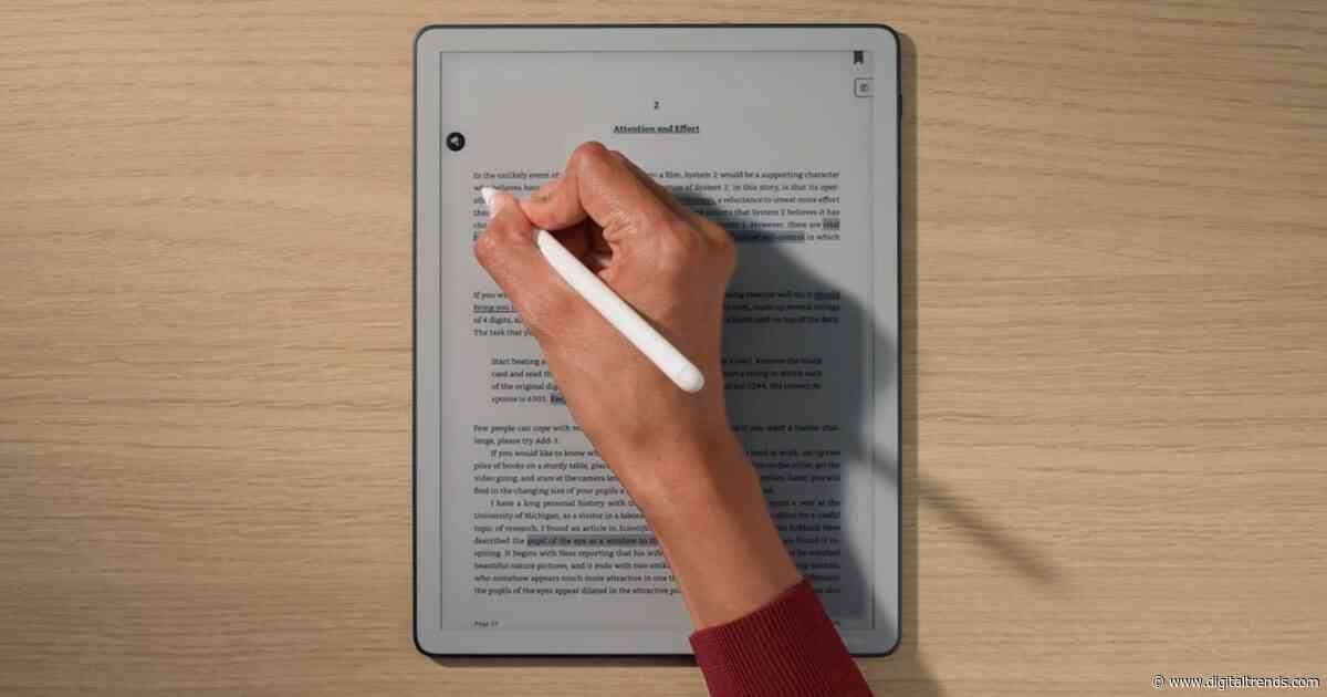 You can now buy the most affordable Kindle Scribe on Amazon