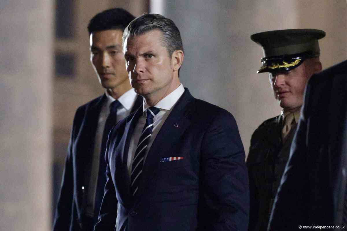 Hegseth promises to ‘hit Iran hard’ tonight after Trump threats but says it’s not to restart the war