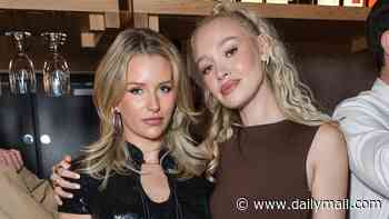 Roxy Horner puts on a leggy display in stylish brown dress as she joins a glamorous Lottie Moss at the Wolves of Tokyo launch party