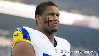 Super Bowl winner Alaric Jackson's domestic violence accuser reveals she is pregnant days after his arrest in LA