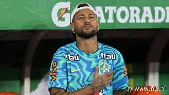 Neymar traint niet mee bij Brazilië en mist vrijwel zeker eerste WK-duel
