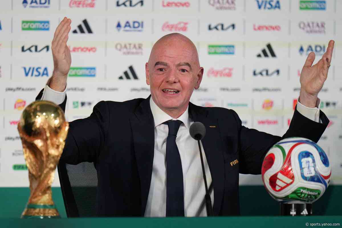 Gianni Infantino’s Trumpian ramble is shambolic start to World Cup