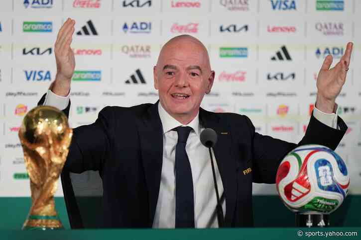 Gianni Infantino’s Trumpian ramble is shambolic start to World Cup
