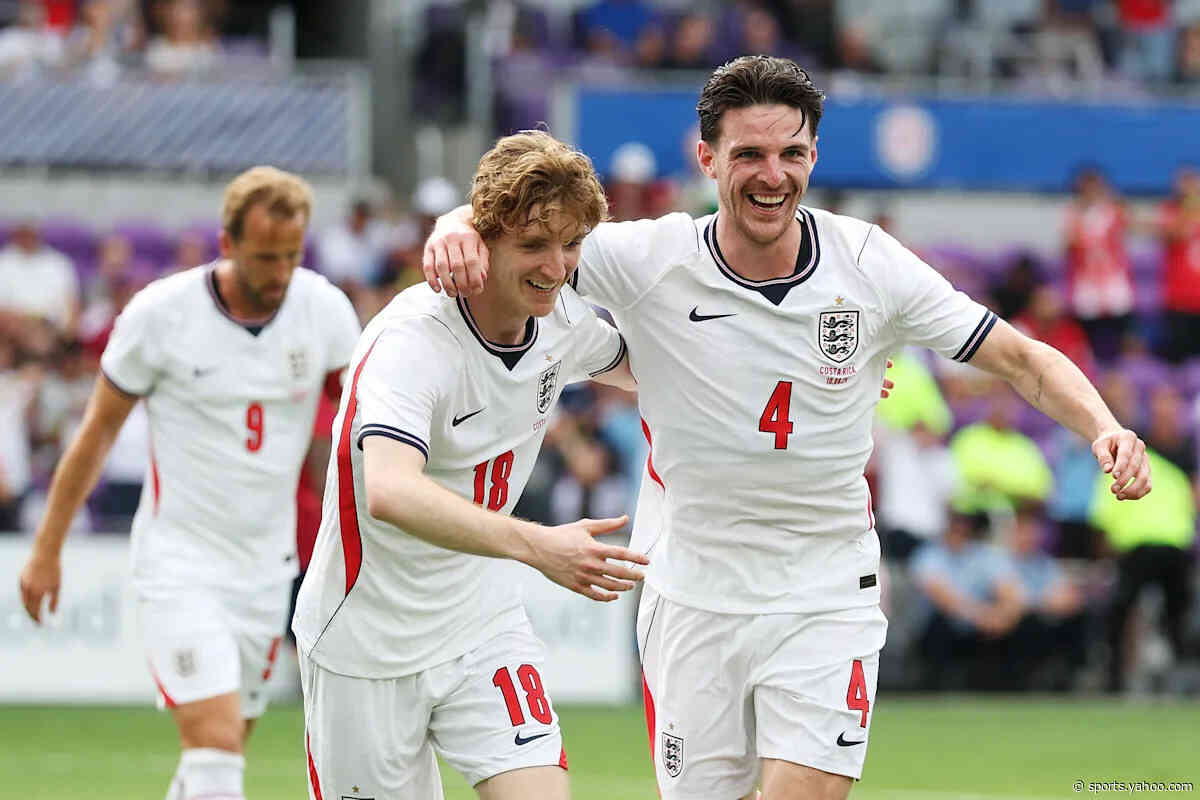 📸 Declan Rice rounds off stellar week with England goal