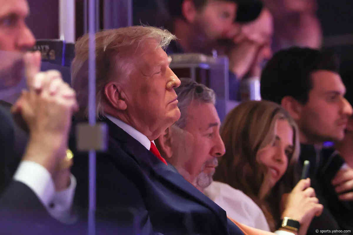 Knicks owner James Dolan says President Trump actually didn't fall asleep during Game 3 of NBA Finals