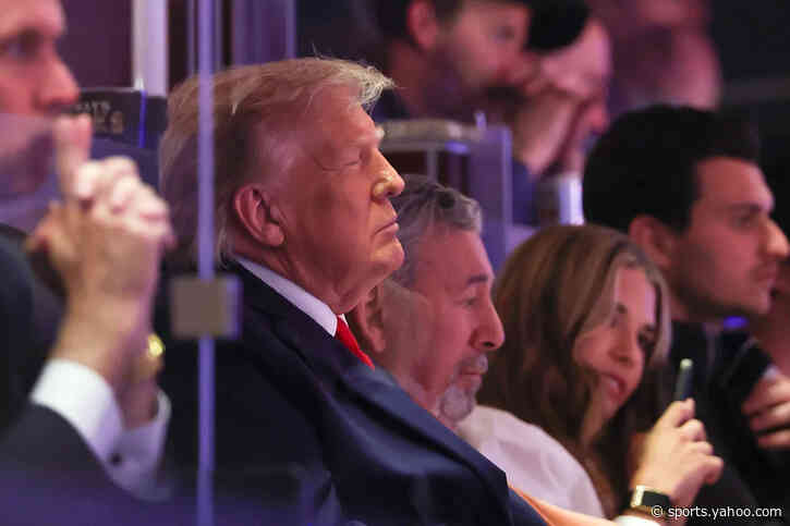 Knicks owner James Dolan says President Trump actually didn't fall asleep during Game 3 of NBA Finals