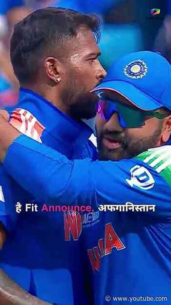 Rohit Sharma and Hardik Pandya Cleared Fit for Afghanistan ODI Series