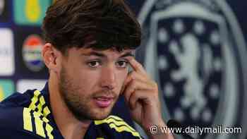 ICING ON THE CAKE: Birthday boy Aaron Hickey is living the dream with Scotland at World Cup after his injury hell
