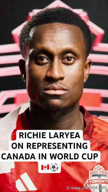 Thankful❤️ Richie Laryea gets to represent @CanadaSoccerTV on the biggest world stage!