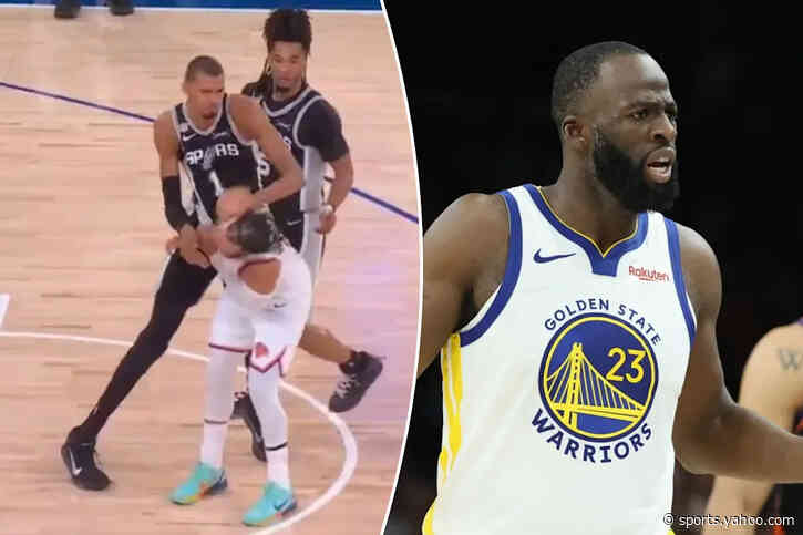 Draymond Green slams Knicks for not standing up for Jalen Brunson after Wemby push