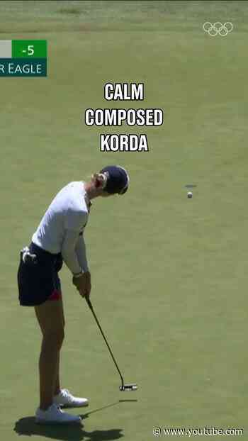 Nelly Korda is a champion once again! 🏆⛳