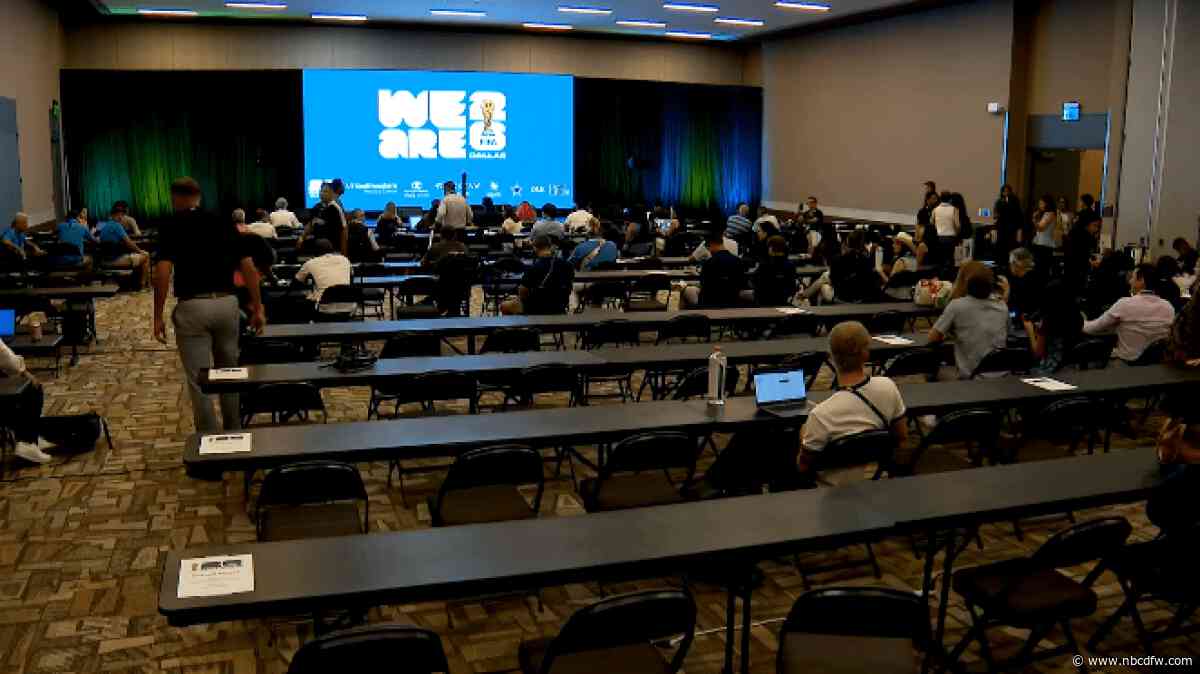 Journalists from around the world arrive in North Texas for FIFA World Cup