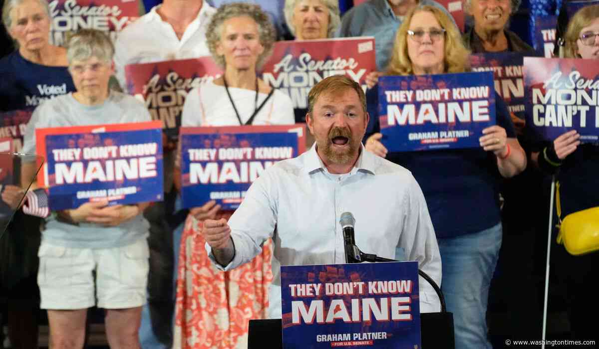 Trump accuses Democrats of hypocrisy on Platner, despite questions about his own conduct