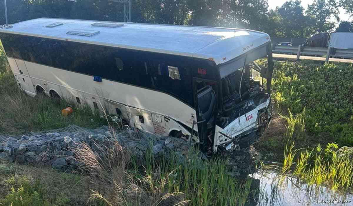 Bus driver in crash that killed five on I-95 in Virginia out of hospital, appears in court