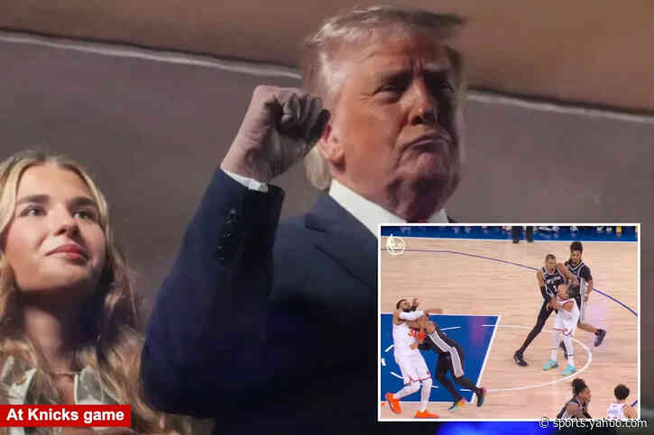 Trump tells The Post refs made ‘very bad call’ on Victor Wembanyama shove against Knicks star Jalen Brunson