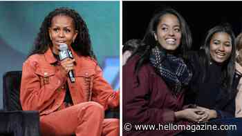 Sasha Obama twins with her former First Lady mom in new photos