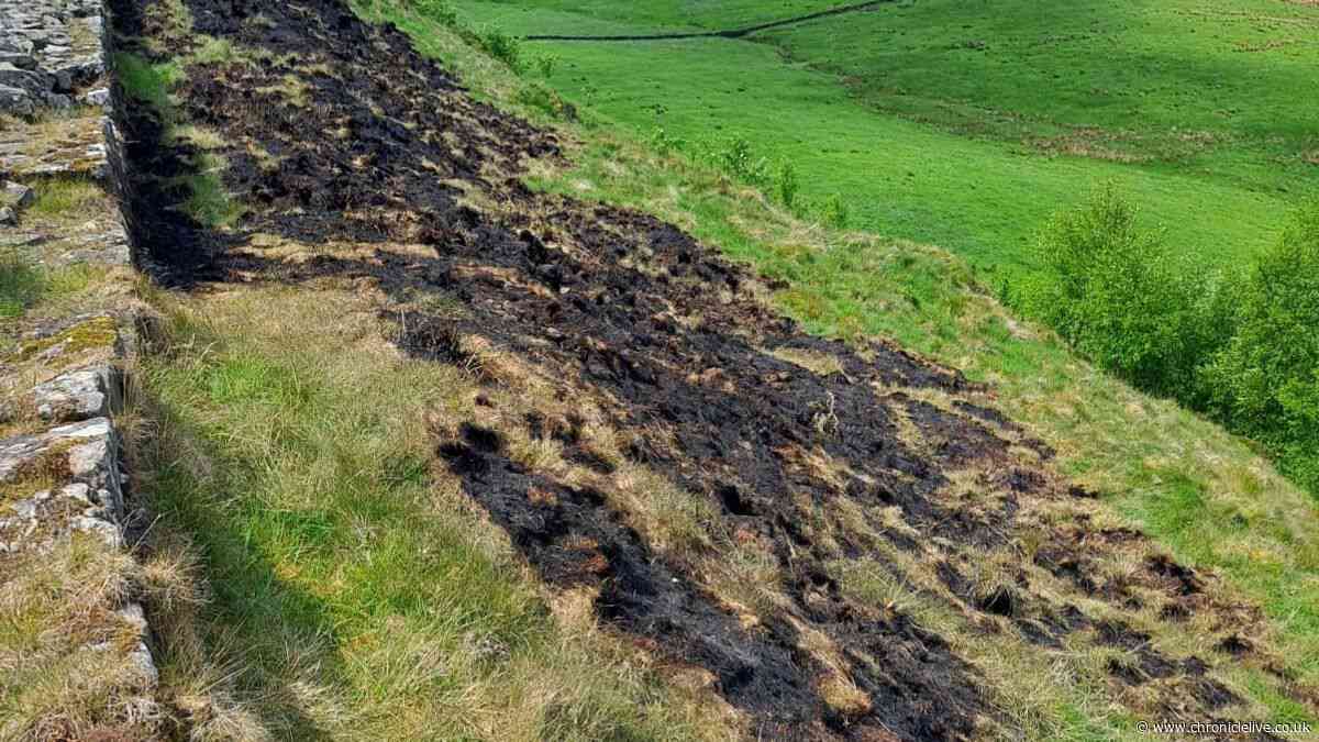 Urgent warning issued to visitors after firefighters tackle blazes at Hadrian's Wall
