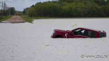 Manitoba drivers urged to check conditions after recent floods washout highways