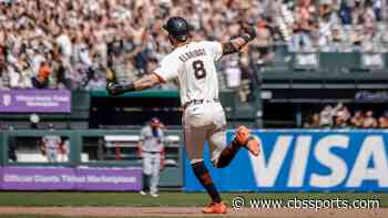 Giants' walk-off grand slam breaks record held by Roberto Clemente, caps comeback MLB hasn't seen in 17 years