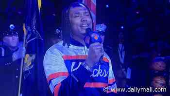 Fans left stunned by 'best national anthem ever' before Knicks-Spurs NBA Finals clash