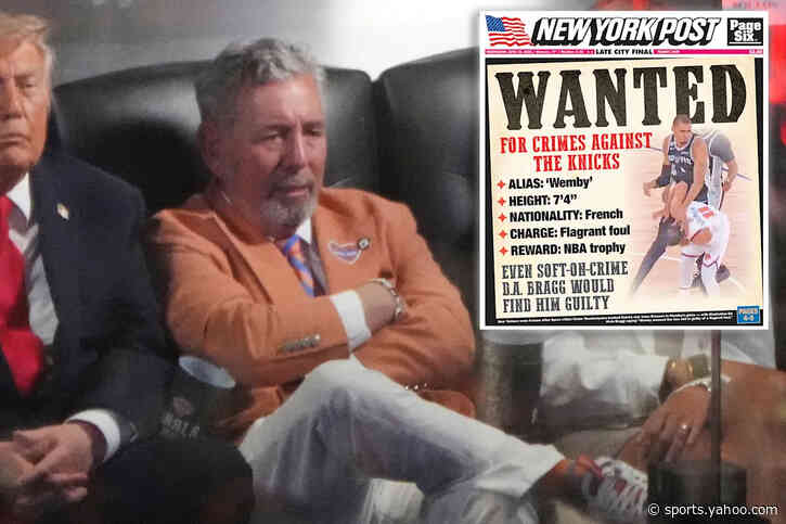 Knicks owner James Dolan sides with The Post on NBA’s Victor Wembanyama foul fiasco