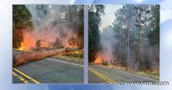 Thousands without power as crews investigate downed trees and large outdoor fire in Orange County