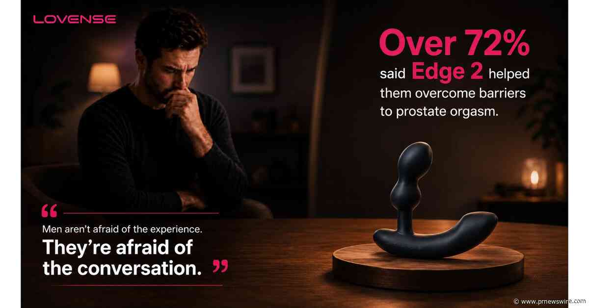 Lovense Survey Uncovers the Hidden Stigma Holding Men Back from Prostate Pleasure
