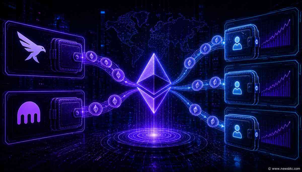 Three Wallets Withdraw $122M In Ethereum From FalconX And Kraken: Is Tom Lee Buying Again?