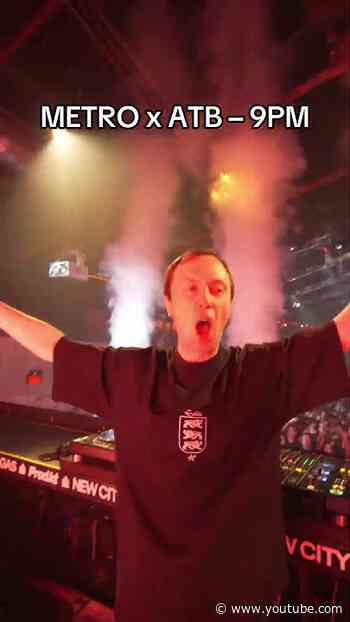 When two trance classics collide - nostalgia hits different 🔥METRO x ATB - 9PM