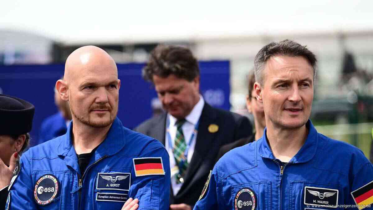 Astronauten Maurer und Gerst rechnen fest mit Flug zum Mond