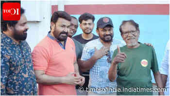 Mohanlal and 'Thudarum' team remember Bharathiraja