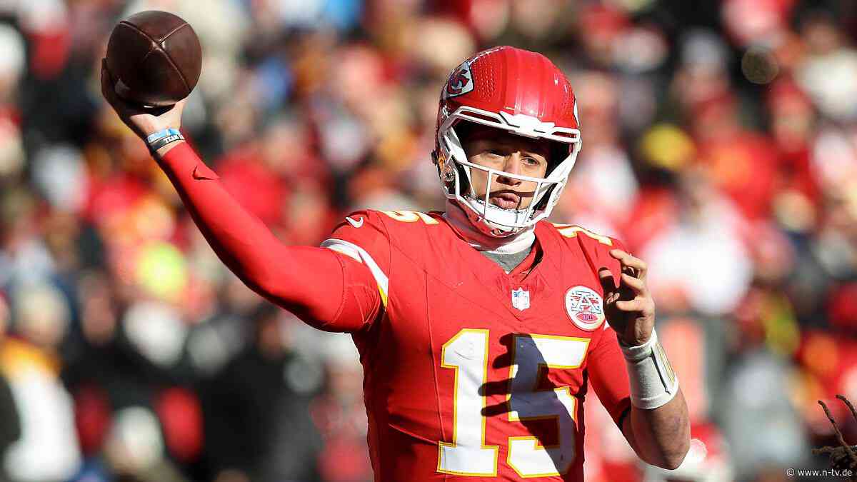 Große Zahlen: Star-Quarterback Mahomes erhält Rekordvertrag