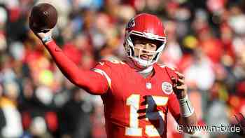 Große Zahlen: Star-Quarterback Mahomes erhält Rekordvertrag