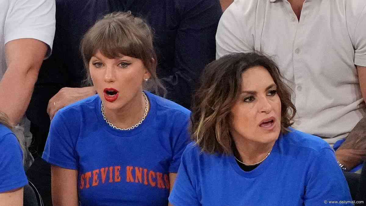 Scooter Braun and Sydney Sweeney risk awkward run-in with Taylor Swift as they're seated just FEET away from her at Knicks game amid 'feud'