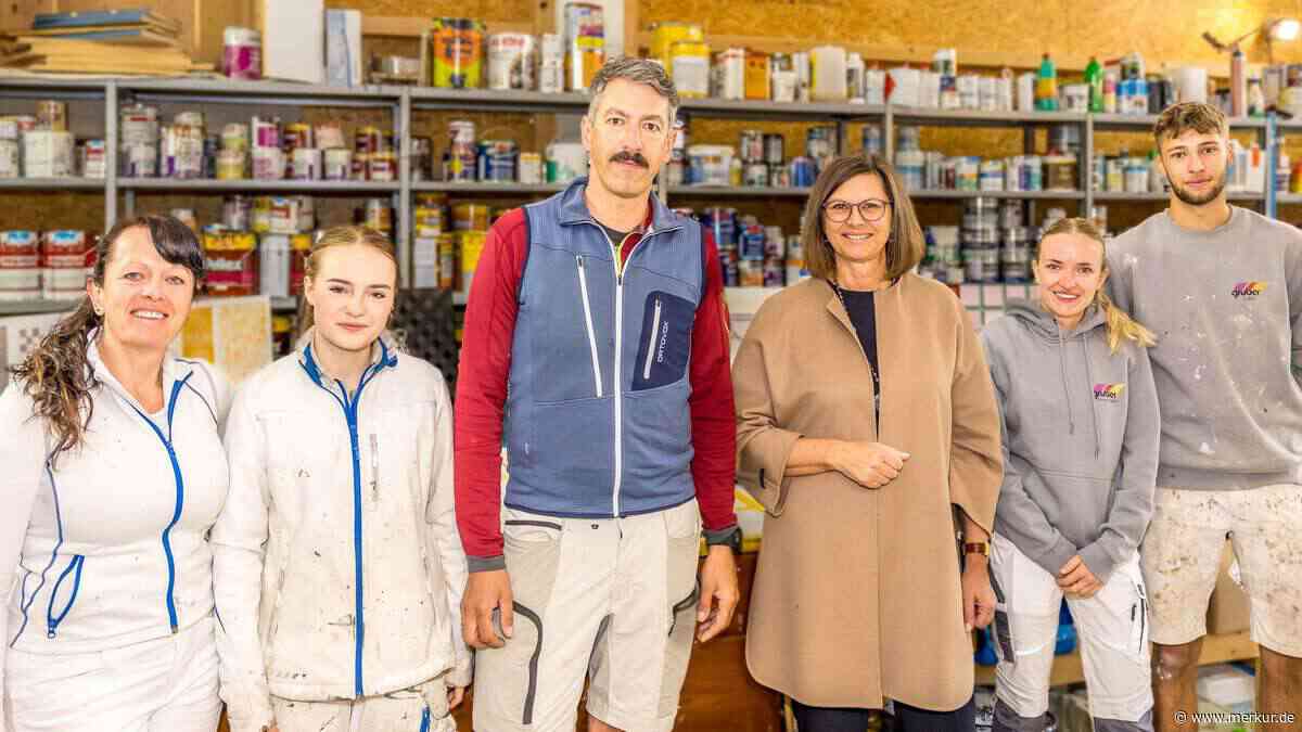 Landtagspräsidentin Aigner hört spannende Azubi-Storys
